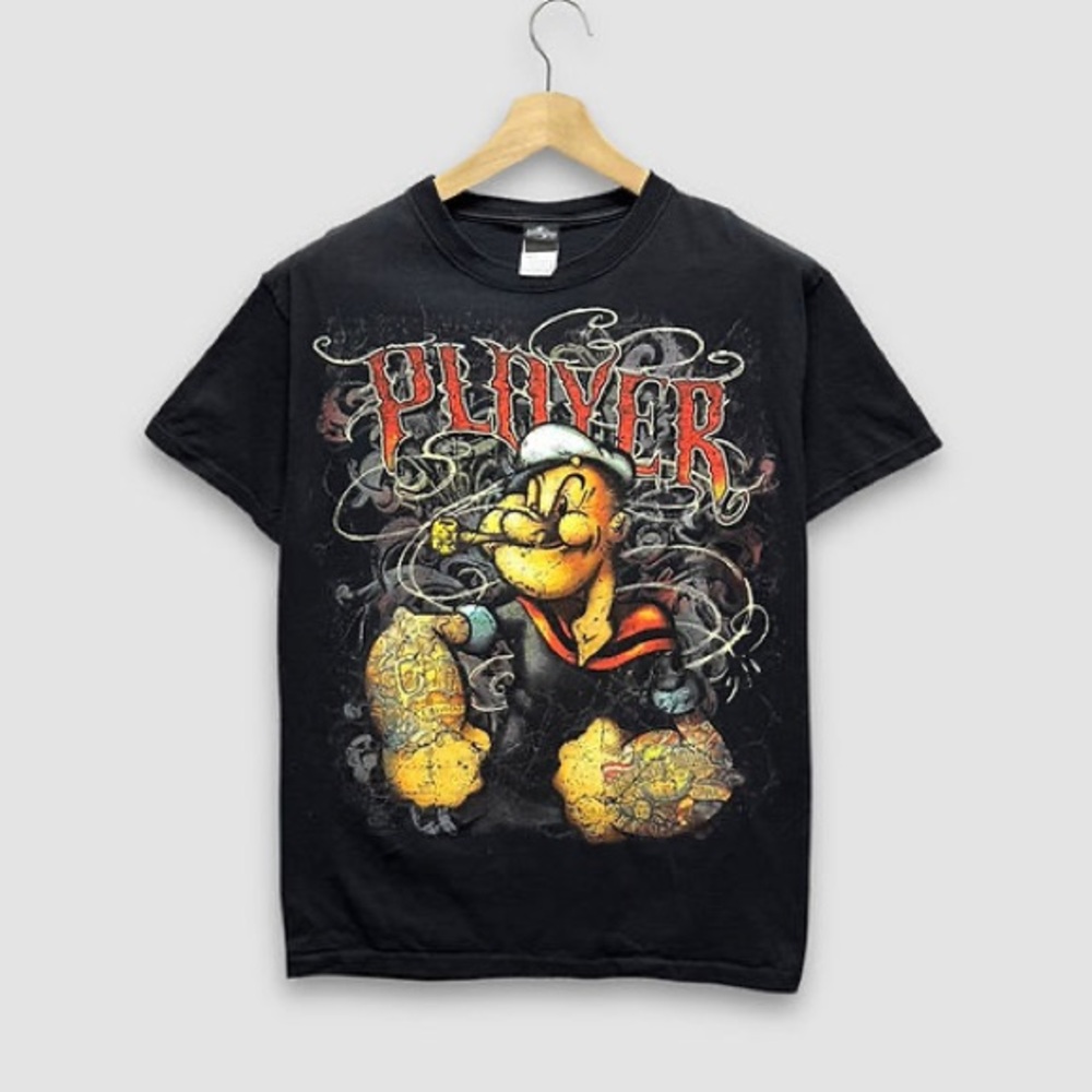Universal studios popeye The Player Tee size large